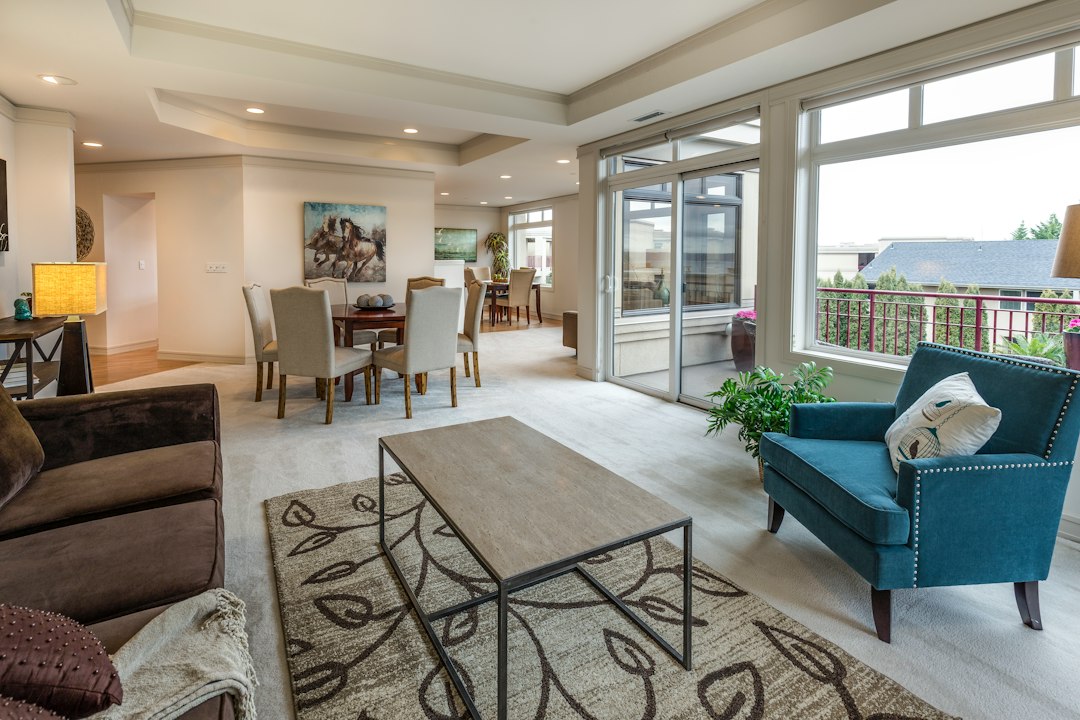 Moquette propre dans un condo